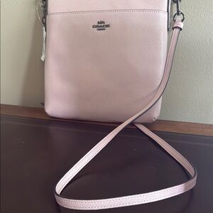 COPY - Coach Pink Crossbody Bag with Adjustable Strap and Structured Design